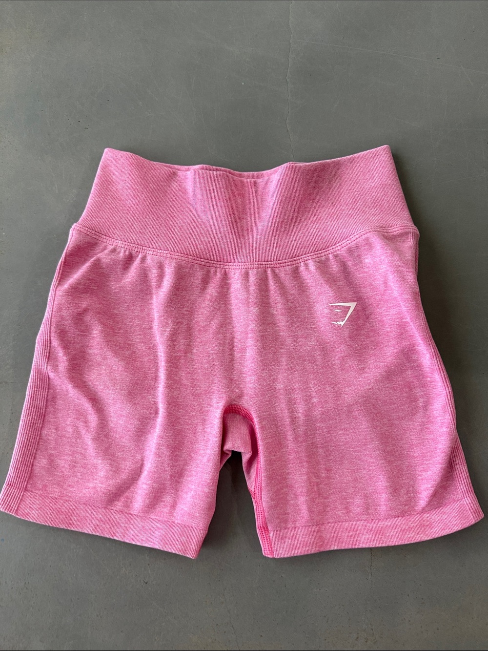 Gymshark Pink Seamless High-Waist Bike Shorts